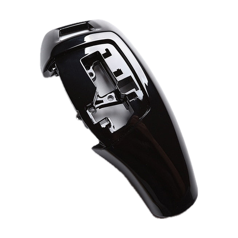 Gloss black gear selector cover, Style A LHD, angled view for BMW 1-6 Series, X3, X4 F20/F30/F10