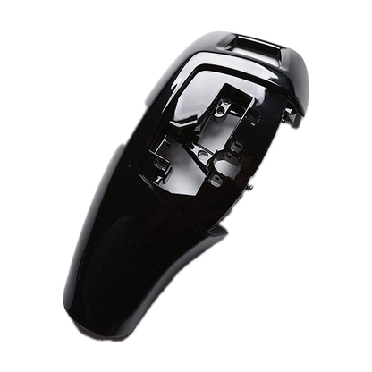 Gloss black gear selector cover, Style A RHD, angled view for BMW 1-6 Series, X3, X4 F20/F30/F10