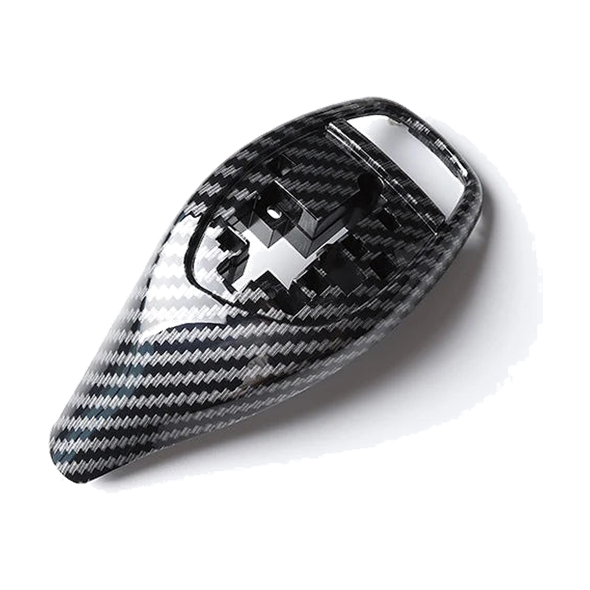 Carbon fiber finish sport gear selector cover for BMW F20, F30, F32, F10, X3 F25 (2013-2017)