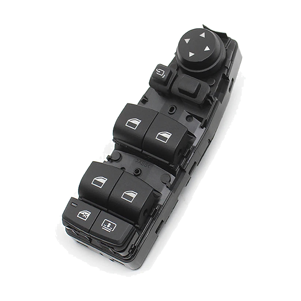 Model B 4-window master switch panel, black finish, for BMW F-Series F20, F30, F10, F25, F01 (LHD/RHD)