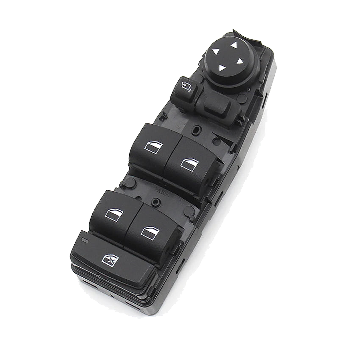 Model A 4-window master switch panel, black finish, for BMW F-Series F20, F30, F10, F25, F01 (LHD/RHD)