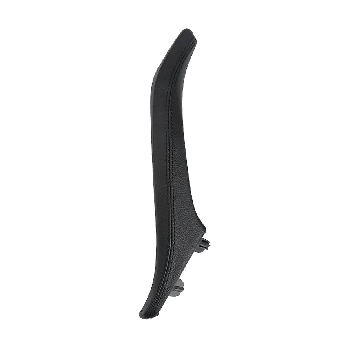 Black leather door pull handle, left side, for BMW 5 Series F10 / F11 (2010-2017)