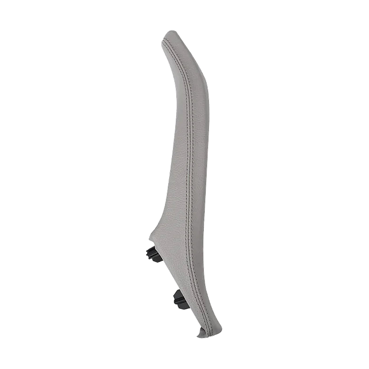 Gray leather door pull handle, right side, for BMW 5 Series F10 / F11 (2010-2017)