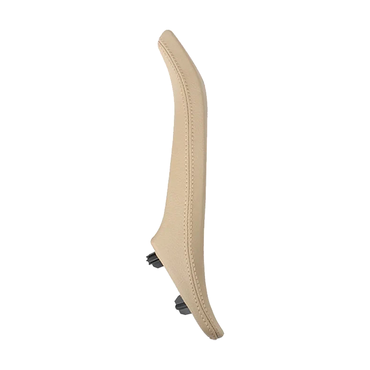 Beige leather door pull handle, right side, for BMW 5 Series F10 / F11 (2010-2017)