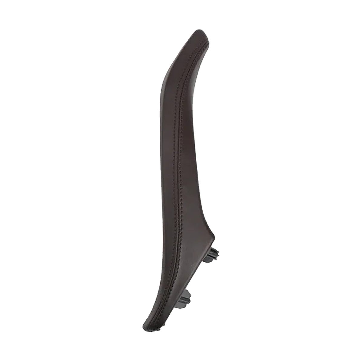 Moka brown leather door pull handle, left side, for BMW 5 Series F10 / F11 (2010-2017)