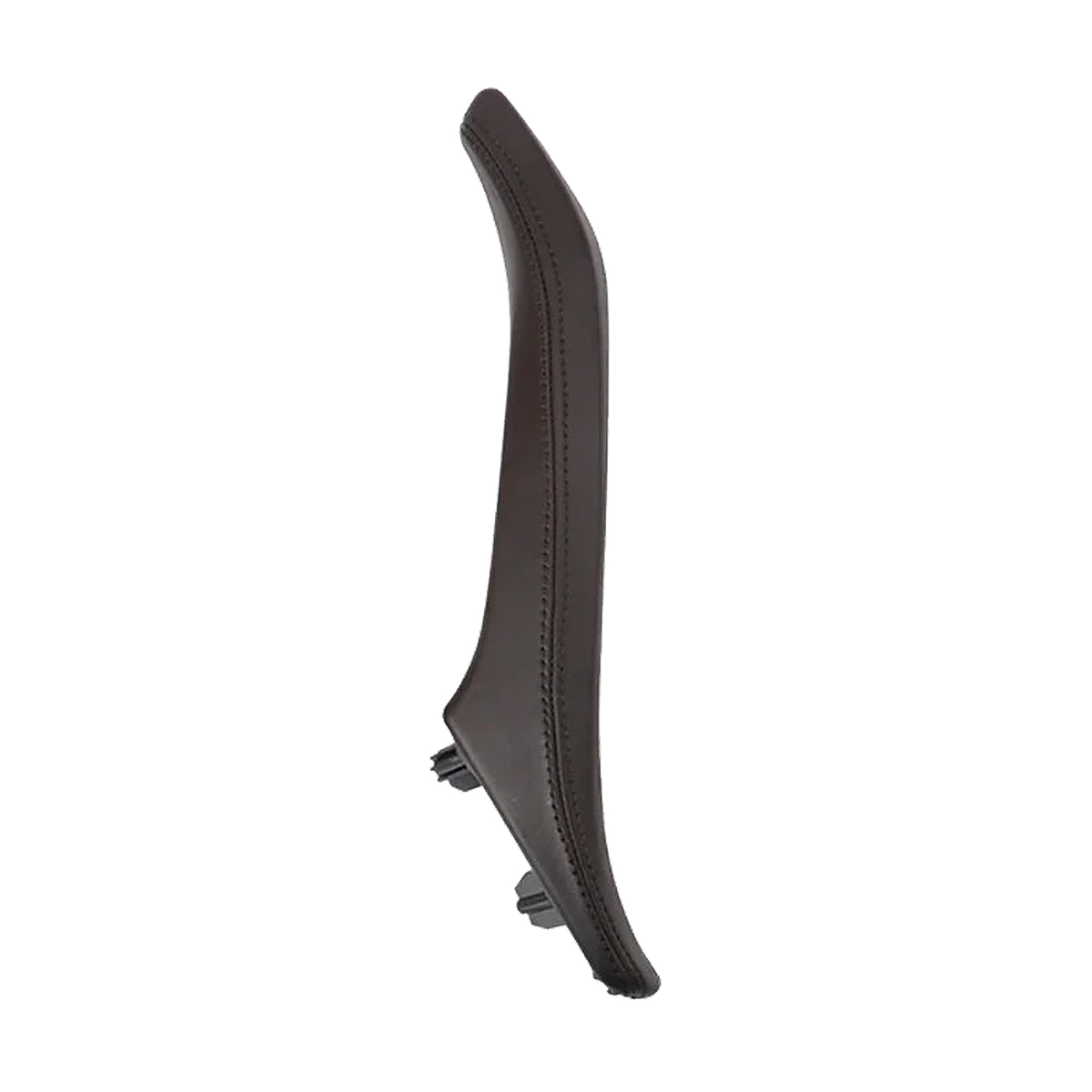Moka brown leather door pull handle, right side, for BMW 5 Series F10 / F11 (2010-2017)
