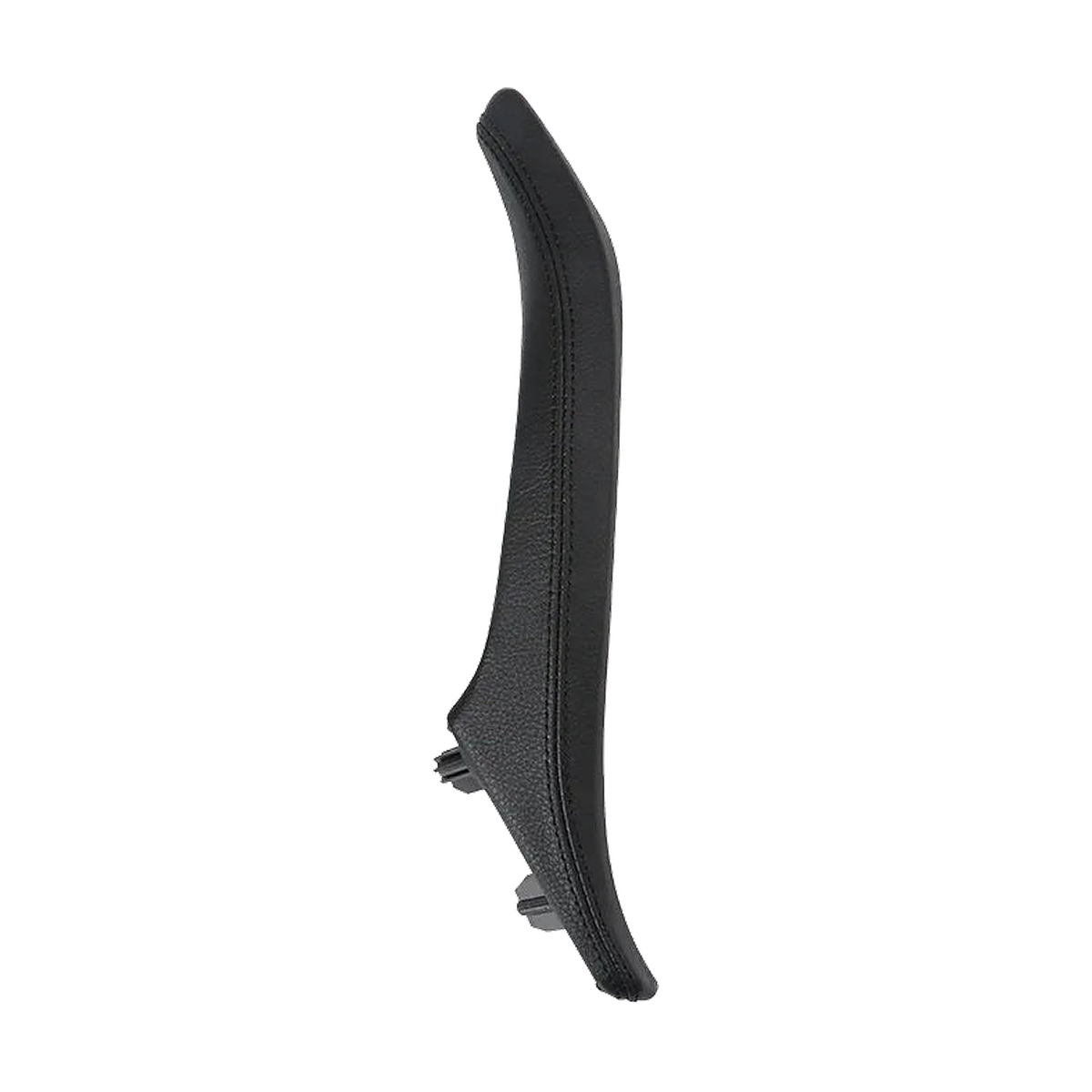 Black leather door pull handle, right side, for BMW 5 Series F10 / F11 (2010-2017)