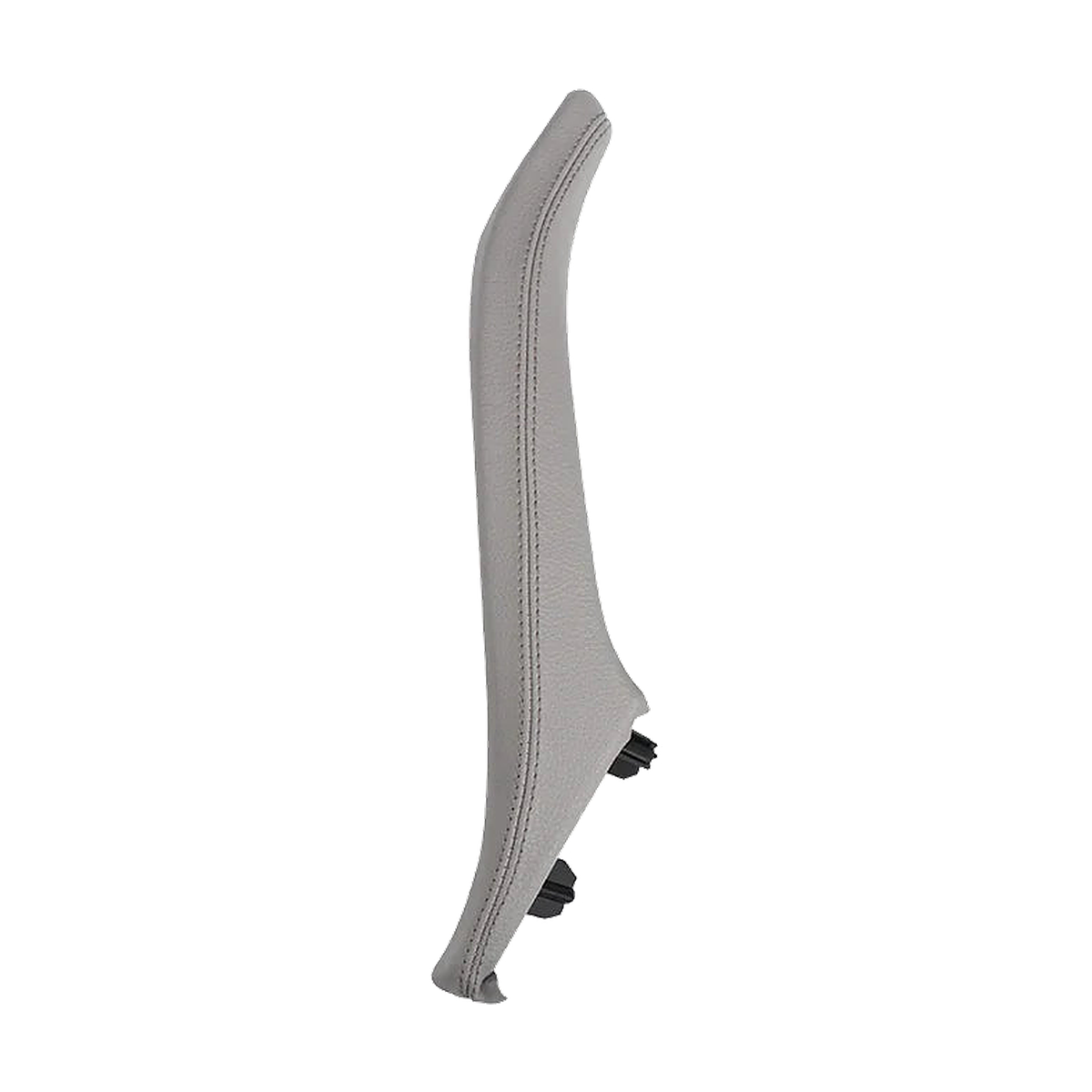 Gray leather door pull handle, left side, for BMW 5 Series F10 / F11 (2010-2017)