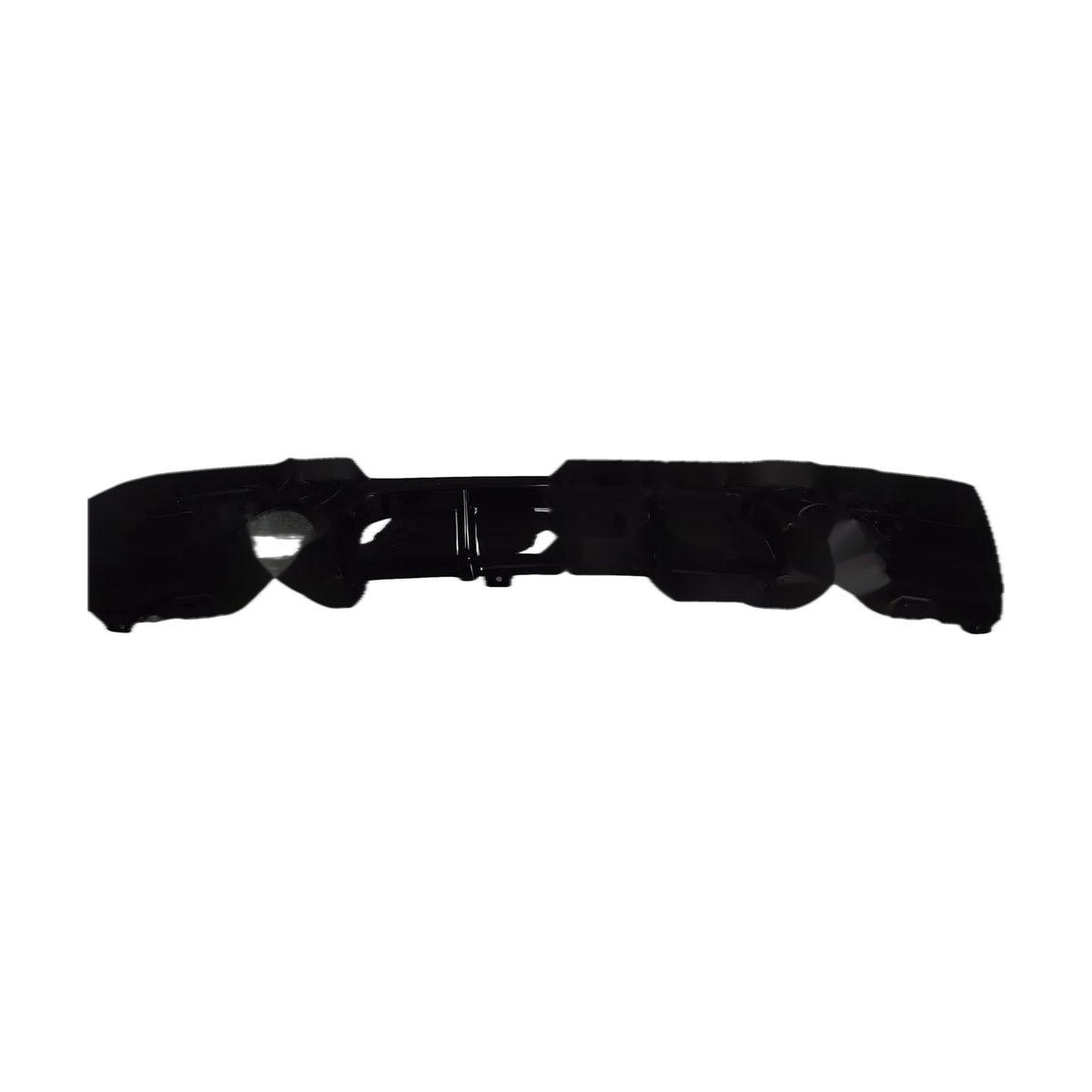 Dual outlet, no tail light cutout version, gloss black rear diffuser for BMW 3 Series E90, E91 M Sport (2005-2012)