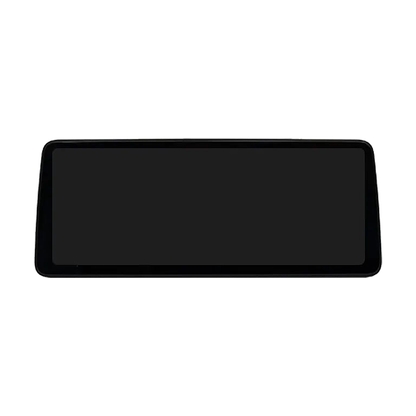 Android head unit screen and bezel, powered off, for BMW X3 G01 / X4 G02 NBT EVO 2018 to 2022, front view