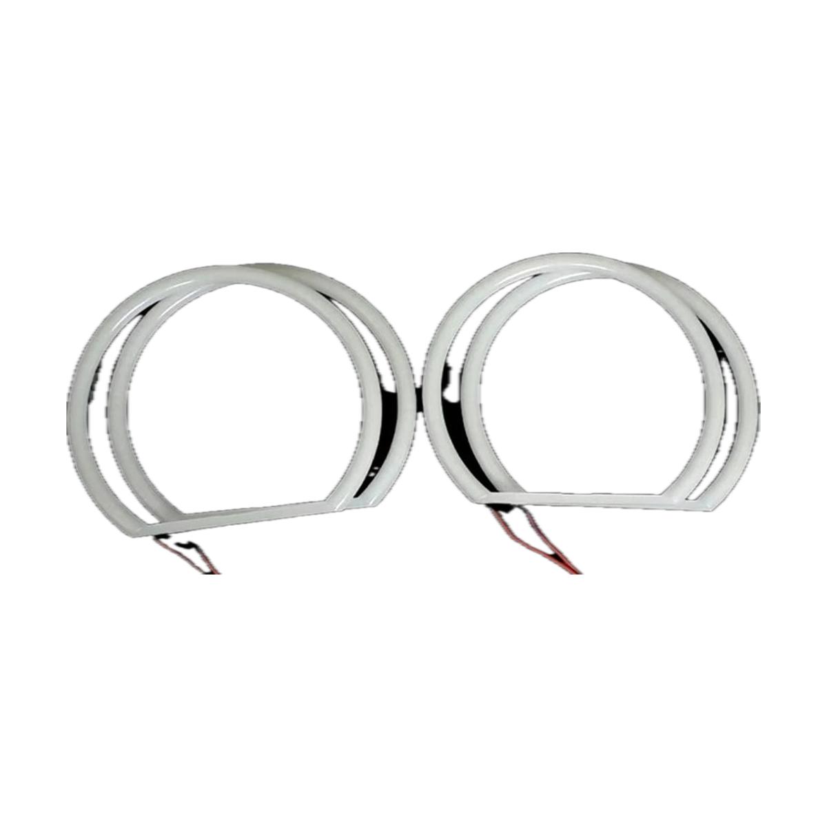 Amber-yellow angel eye halo ring pair for BMW 3/5/7 Series E36, E38, E39, E46