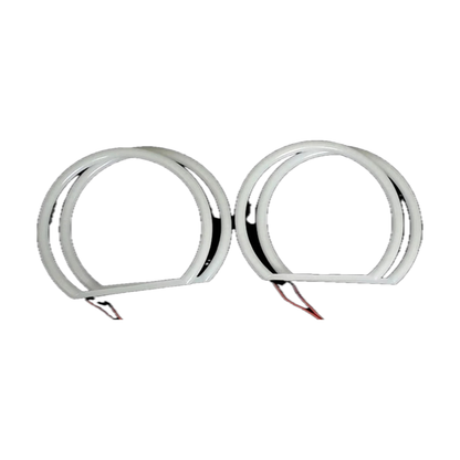 Amber-yellow angel eye halo ring pair for BMW 3/5/7 Series E36, E38, E39, E46