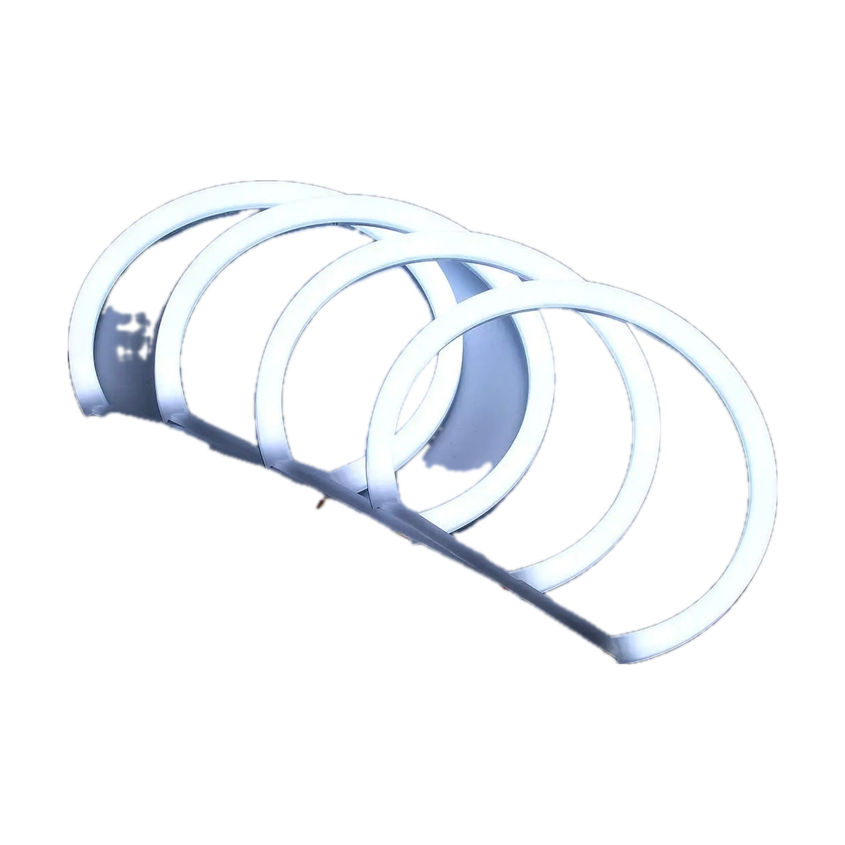 Angel eye halo rings glowing white, DRL option for BMW 3/5/7 Series E36, E38, E39, E46