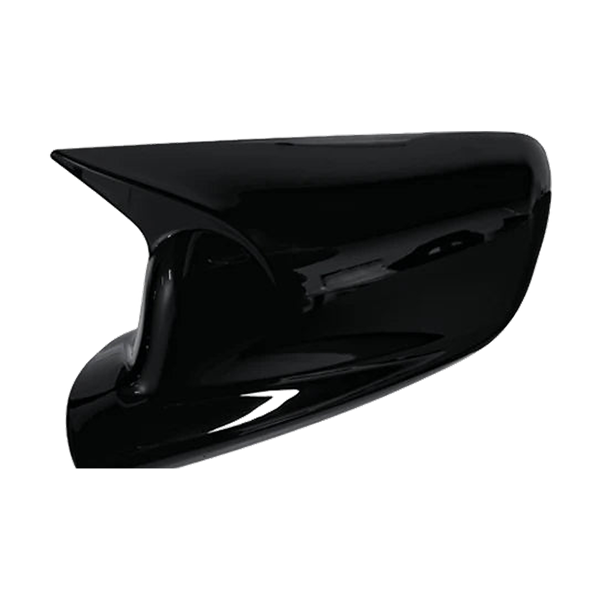 Rearview mirror cap, single piece, close up angle, for BMW E65 / E66 / E67 / E46