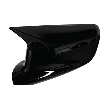 Rearview mirror cap, single piece, close up angle, for BMW E65 / E66 / E67 / E46
