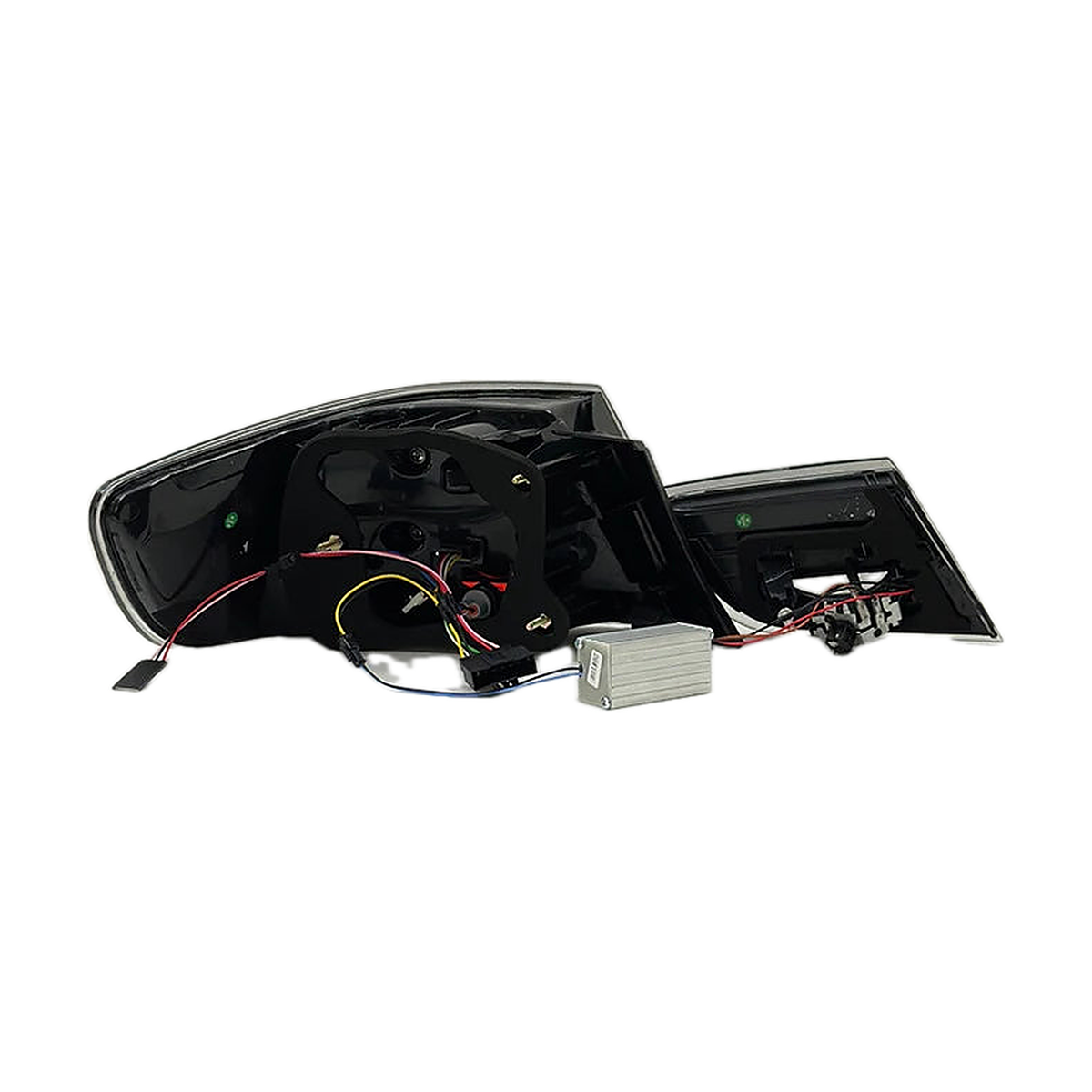 Tail light housing rear view with wiring and control module, for BMW 3 Series E92 Coupé (2006-2013)