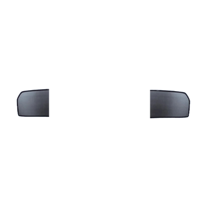 Black magnetic rear side window sunshade pair, 2 pieces, for BMW F30 (2012-2018)