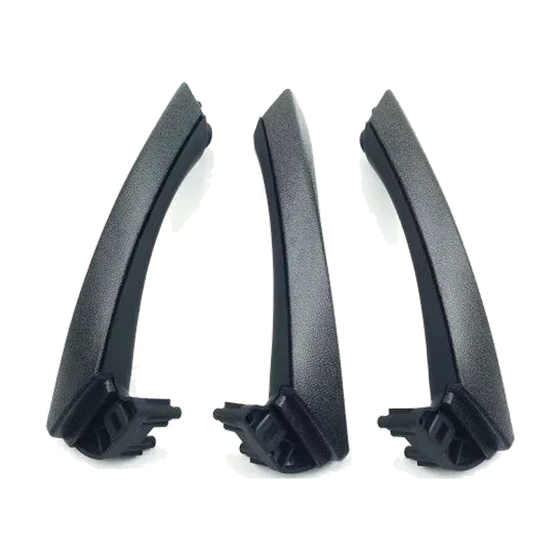 Black interior door pull handle set for BMW 3 Series E90, E91, E92 (2005-2012)