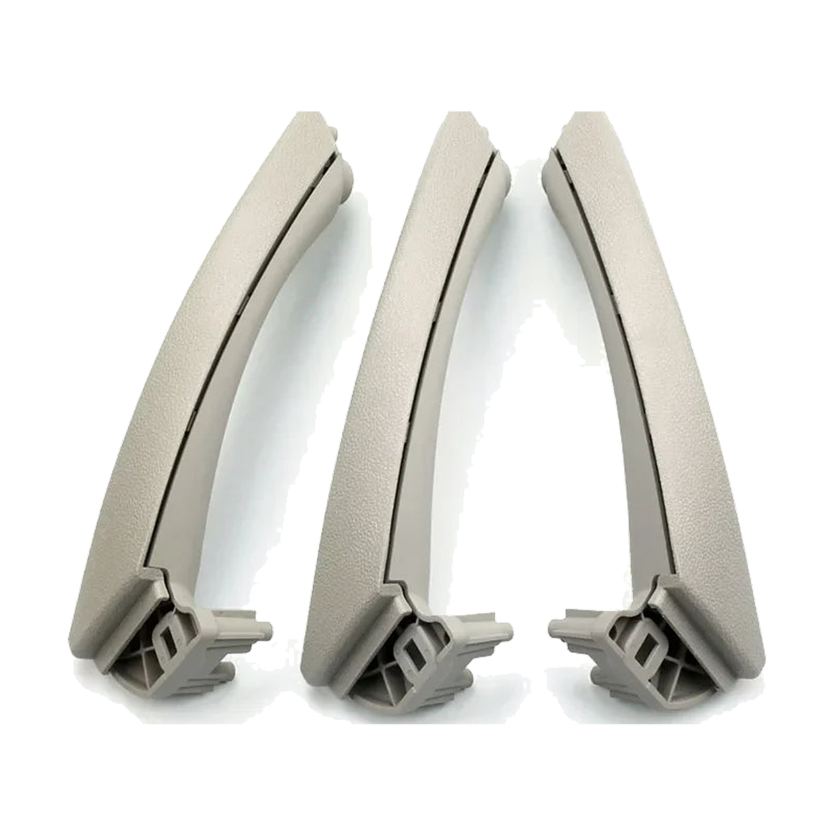 Gray interior door pull handle set, right hand drive, for BMW 3 Series E90, E91, E92 (2005-2012)