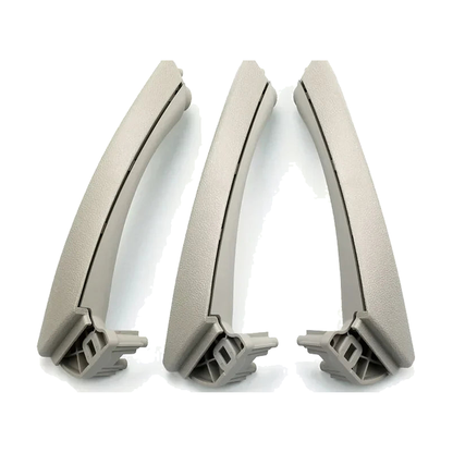 Gray interior door pull handle set, right hand drive, for BMW 3 Series E90, E91, E92 (2005-2012)