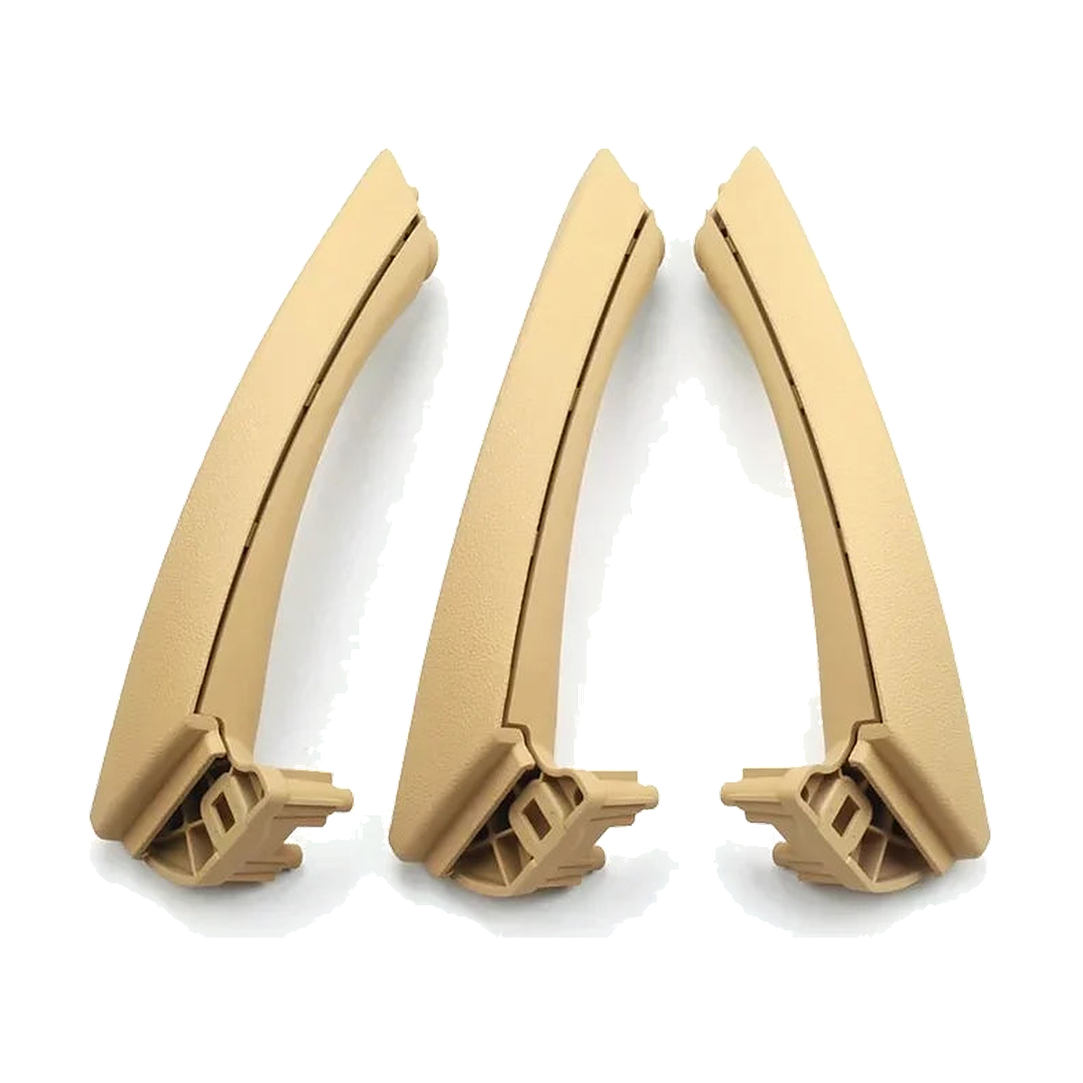 Beige interior door pull handle set, right hand drive, for BMW 3 Series E90, E91, E92 (2005-2012)