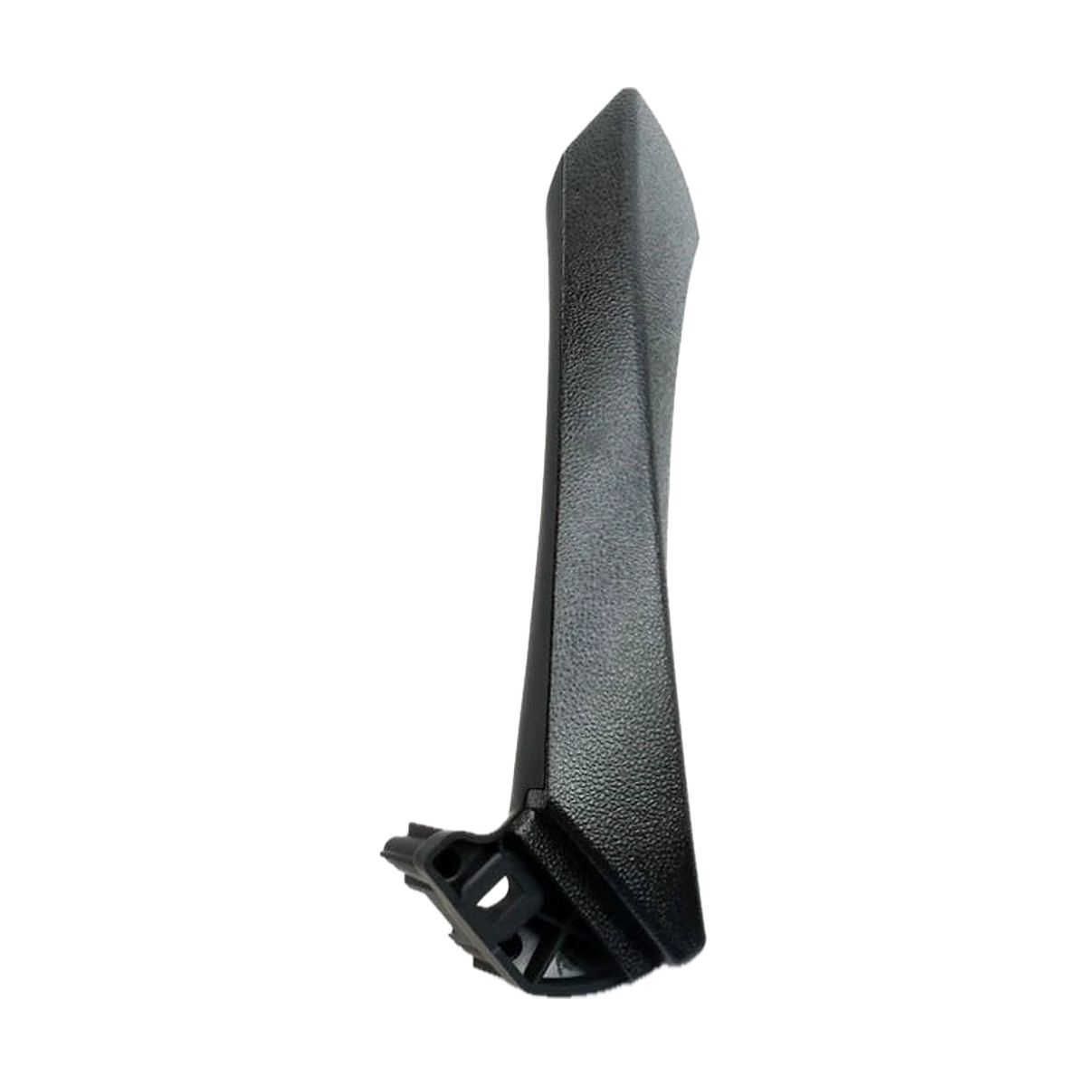 Black interior door pull handle, angled view, for BMW 3 Series E90, E91, E92 (2005-2012)
