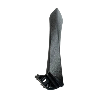 Black interior door pull handle, angled view, for BMW 3 Series E90, E91, E92 (2005-2012)