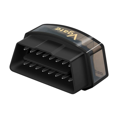 Vgate iCar Pro OBD2 adapter, 16-pin OBDII connector detail, for BMW
