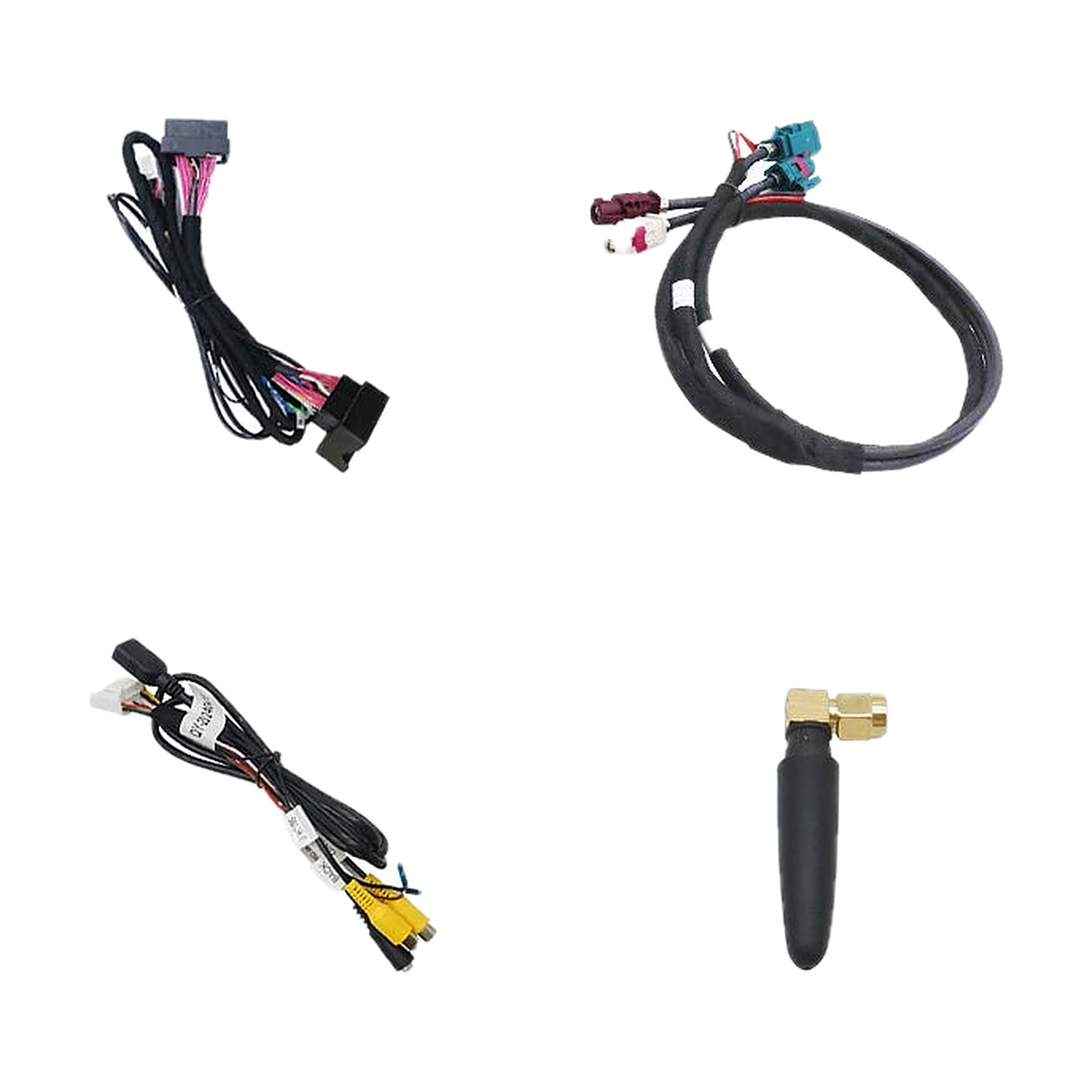 NBT version cable kit: power harness, LVDS cable, RCA/USB cable and WiFi antenna, for BMW with NBT (F20, F30, F10)