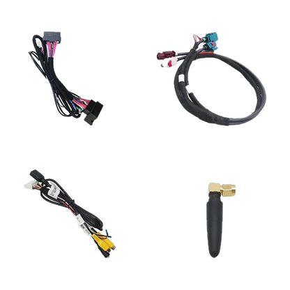 NBT version cable kit: power harness, LVDS cable, RCA/USB cable and WiFi antenna, for BMW with NBT (F20, F30, F10)
