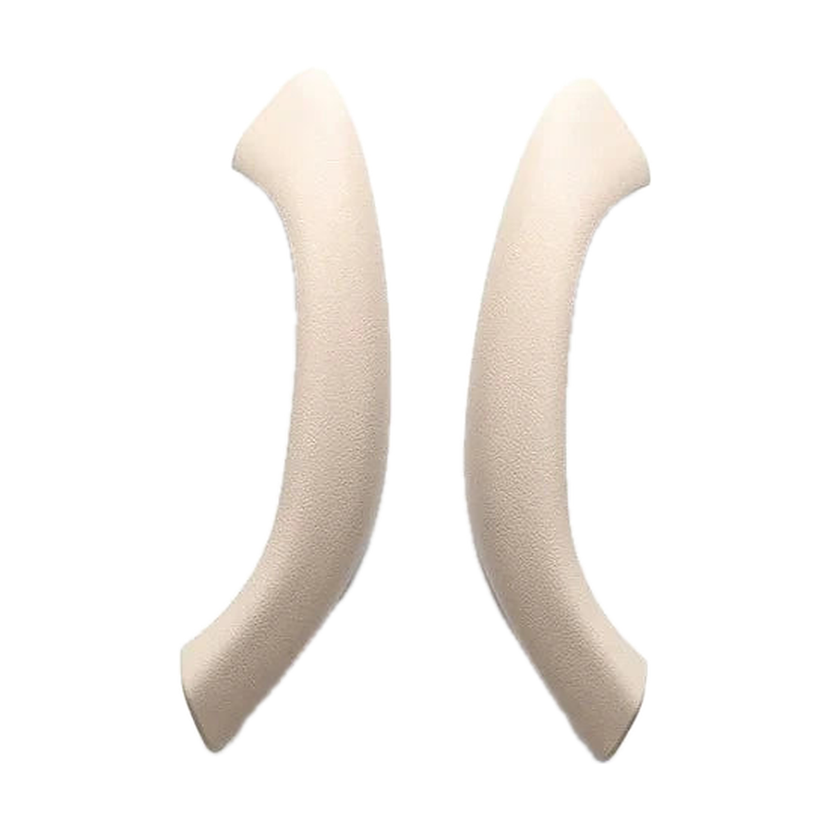 Oyster tan door pull handle covers, pair, for BMW X1 F48 / F49, X2 F39 (2016-2020)
