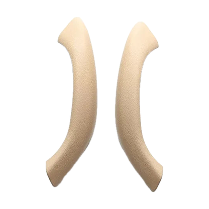 Beige door pull handle covers, pair, for BMW X1 F48 / F49, X2 F39 (2016-2020)