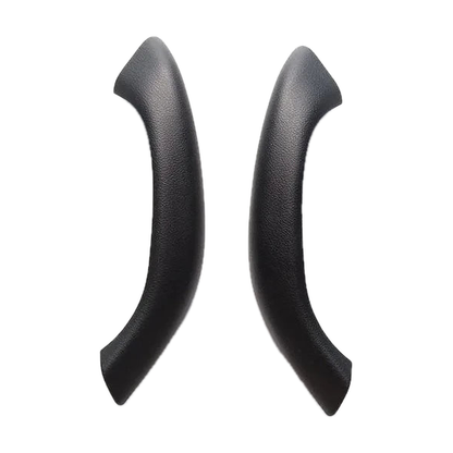 Black door pull handle covers, pair, for BMW X1 F48 / F49, X2 F39 (2016-2020)