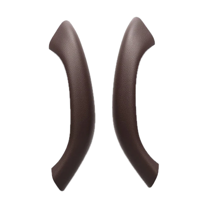 Mocha brown door pull handle covers, pair, for BMW X1 F48 / F49, X2 F39 (2016-2020)