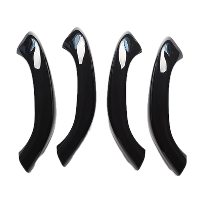 Piano black door pull handle covers, set of 4, for BMW X1 F48 / F49, X2 F39 (2016-2020)
