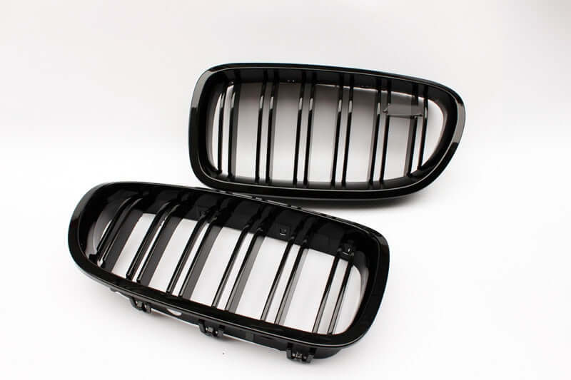 M5-style double-slat kidney grilles for BMW F10, F11, F18