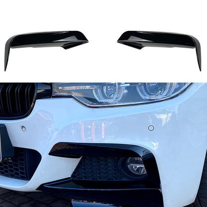 Front bumper splitters for BMW F30 / F31 M Sport bumper