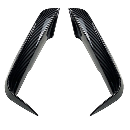 Front bumper splitters for BMW F30 / F31 M Sport bumper, view 3