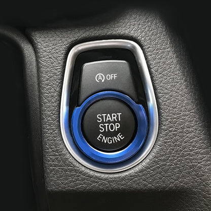 Aluminium Start/Stop Button Ring for BMW F20 / F21 / F30, view 8