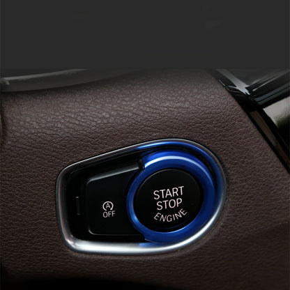 Aluminium Start/Stop Button Ring for BMW F20 / F21 / F30, view 10