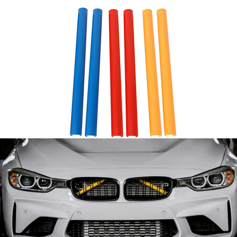 Kidney grille colour strips for BMW F30 and F10