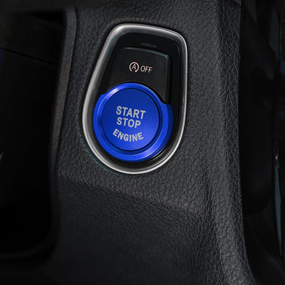 Aluminium Start/Stop Button Ring for BMW F20 / F21 / F30, view 6