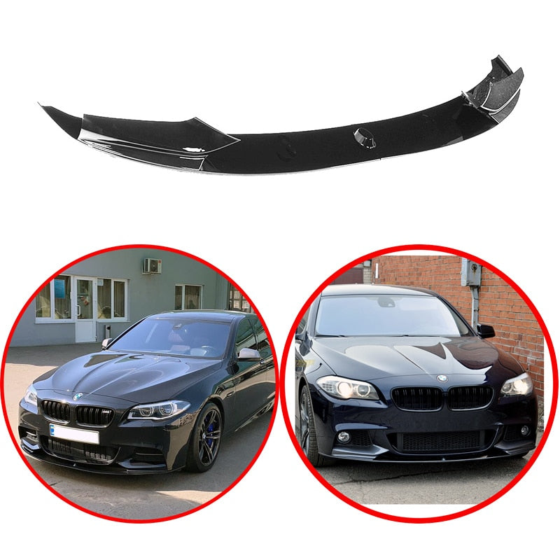 Front lip spoiler for BMW F10 / F11 M Sport bumper