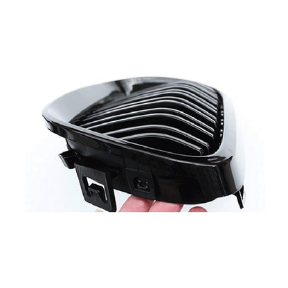 Gloss black kidney grilles for BMW F30 / F31, view 3